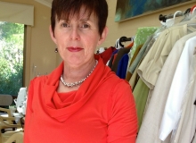 A favourite knit top with cowl neck, great colour